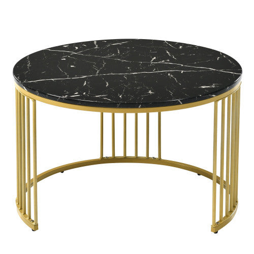 Couchtisch in Marmoroptik und einzigartigem Design