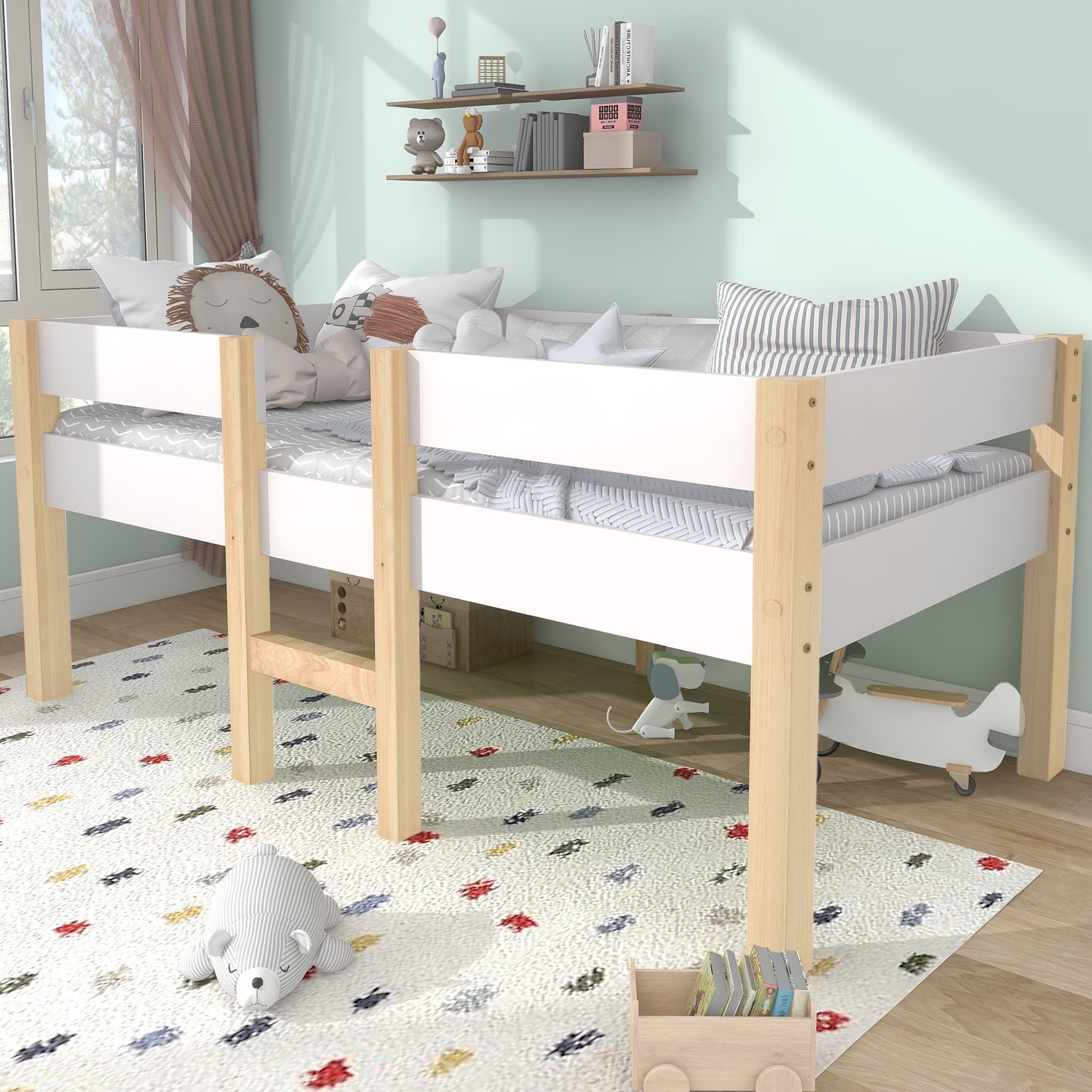 Kinderhochbett  90cmx190cm