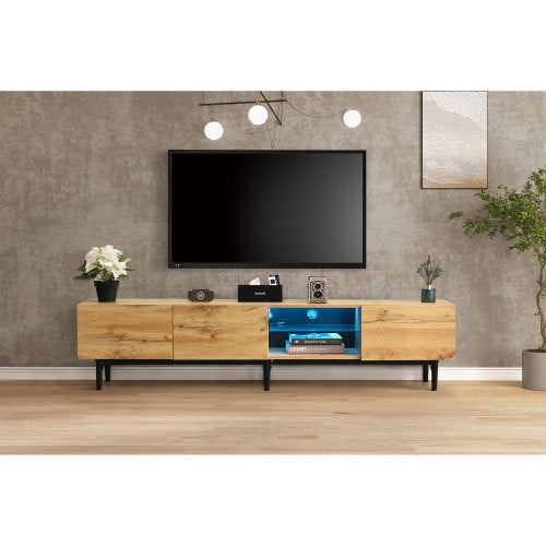 TV Lowboard mit Holzmaserung