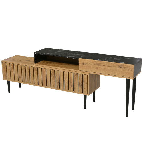 Exclusives Naturholz Tv-Board mit wunderschönem schlichten Design
