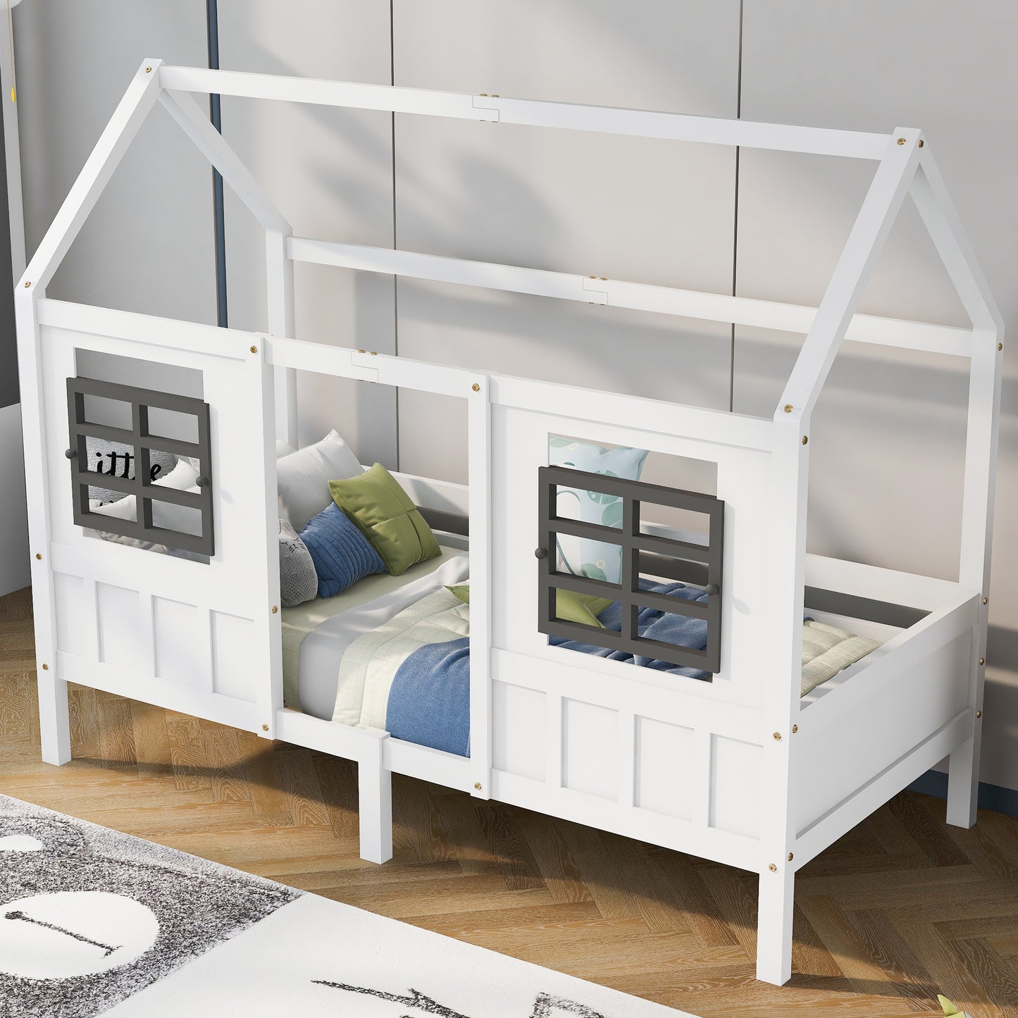 Hausbett aus Massivholz
