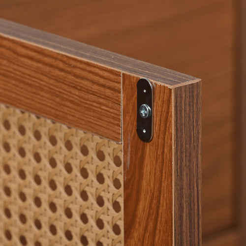 Designer Kommode/ Sideboard mit Schubladen in Walnuss